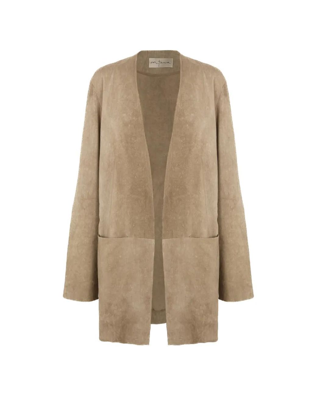 Cortana Natural Cassian Patch-Pocket Jacket