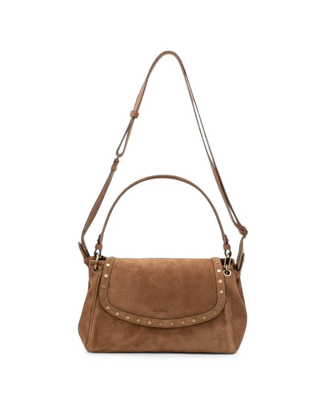 Isabel Marant Brown Chany M Suede Bag