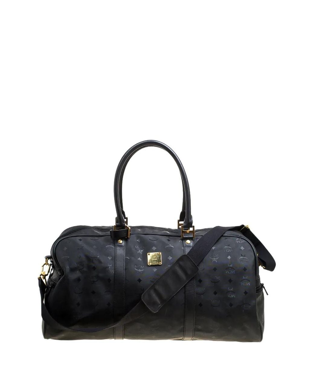 MCM Black Ottomar Weekender Bag Duffle Bag for men