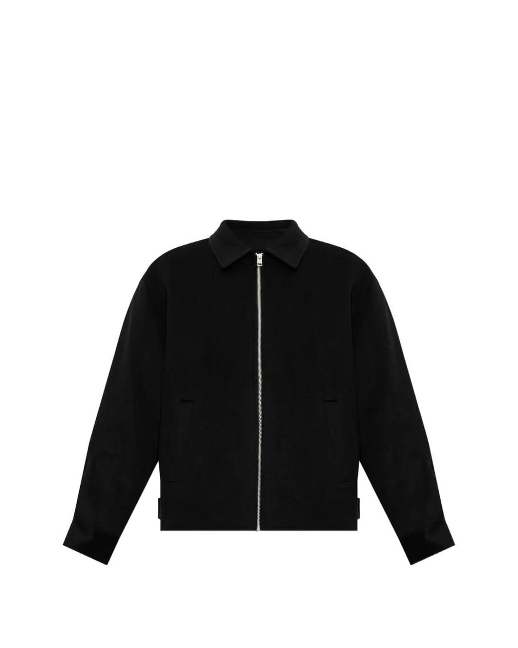 FRAME Black Wool Jacket for men