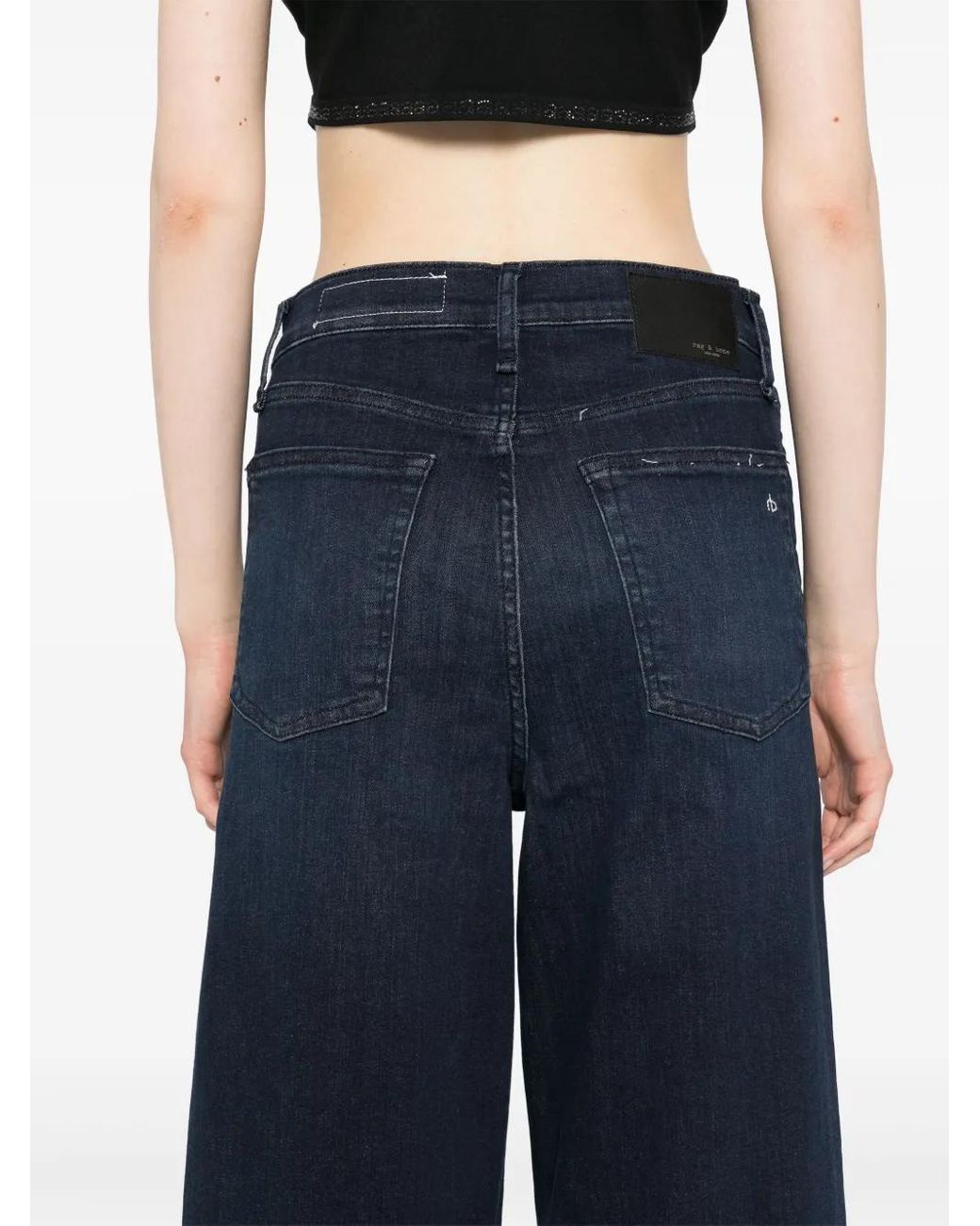 Jean À Coupe Ample Rag & Bone en coloris Blue