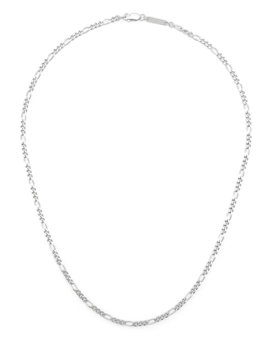 Tom Wood White 925 Sterling Bo-Chain Necklace
