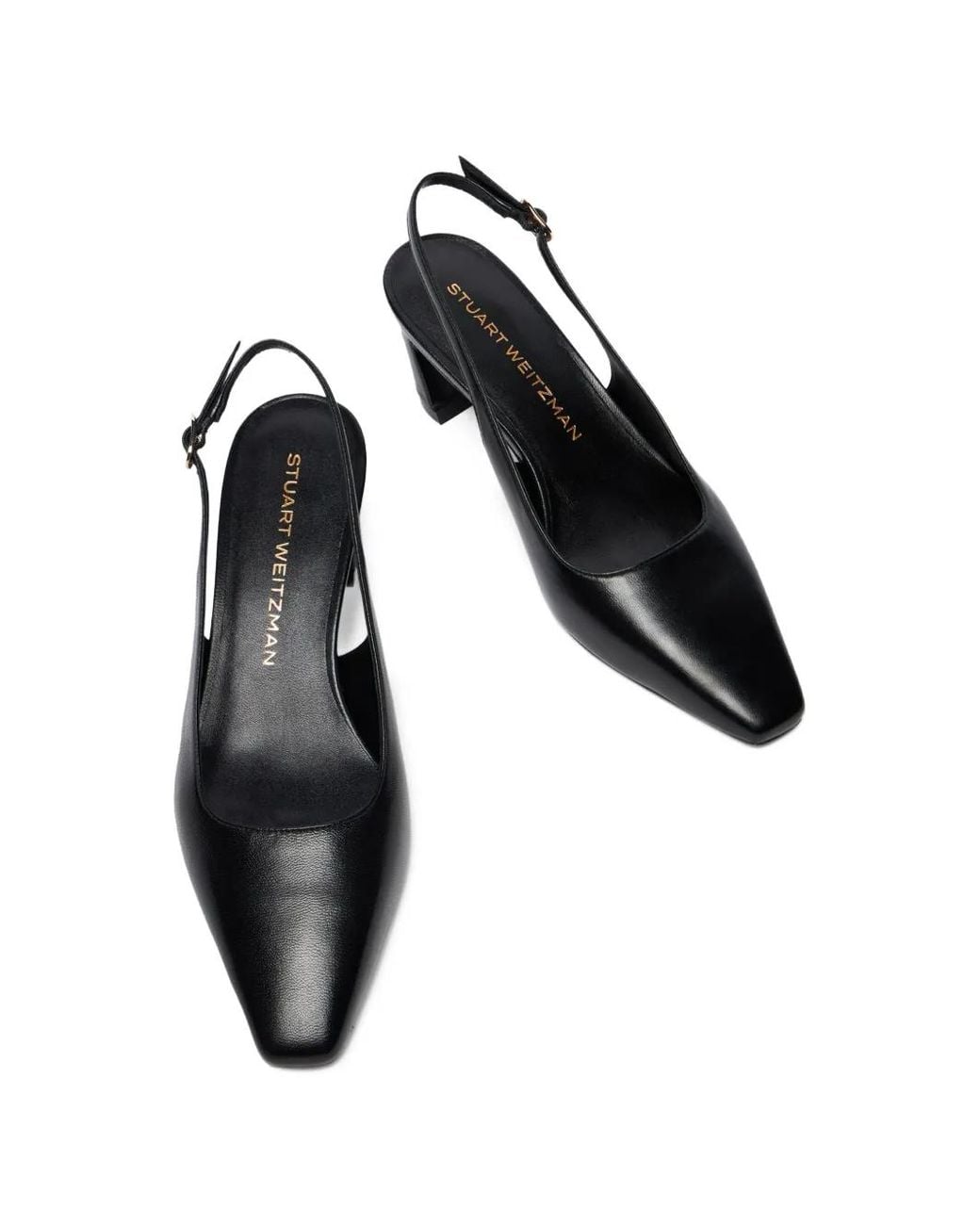 Zapatos De Tacón Stassi Stuart Weitzman de color Black
