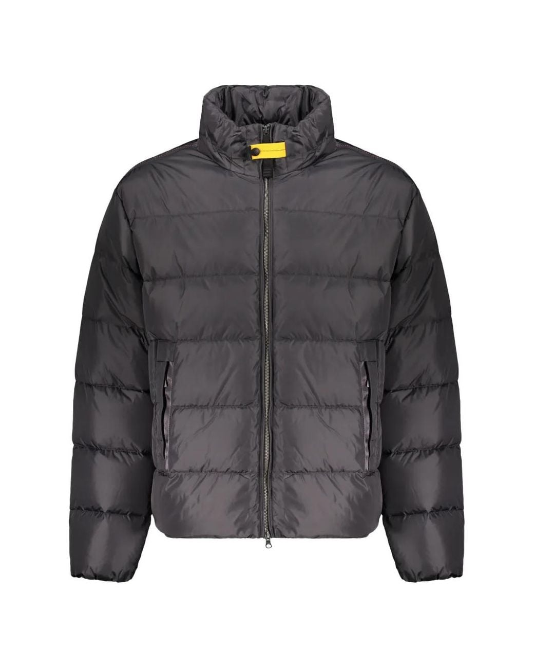 Parajumpers Gray Duleek Padded High-Neck Down Jacket for men