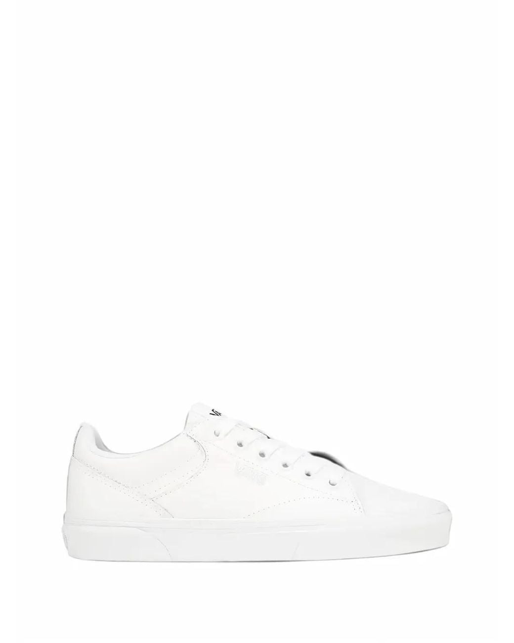 Vans White Seldan Lace-Up Sneakers for men