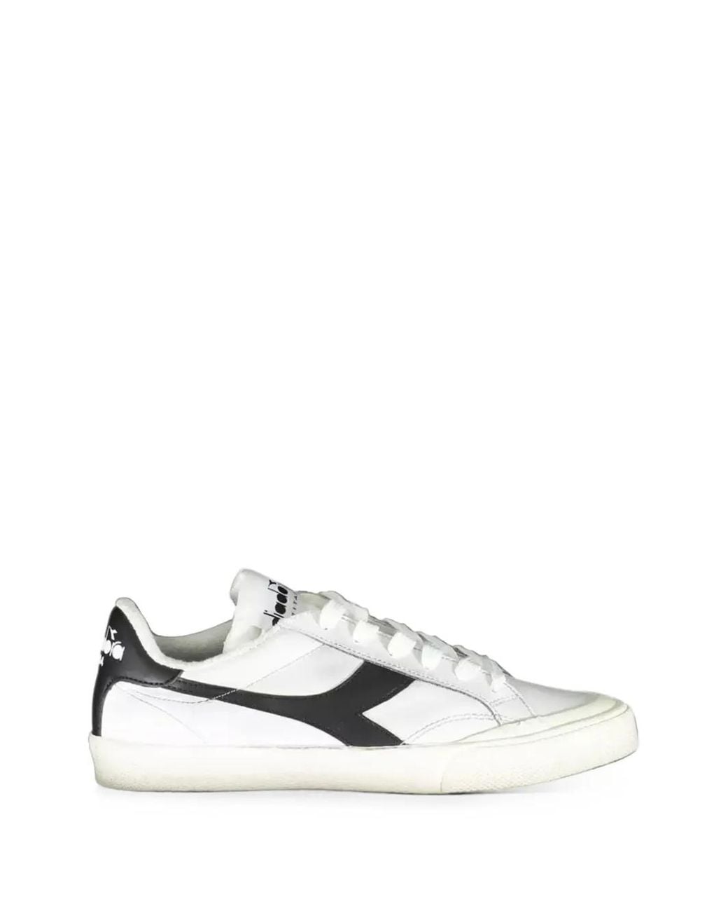 Diadora White N9000 Ii Logo-Print Sneakers