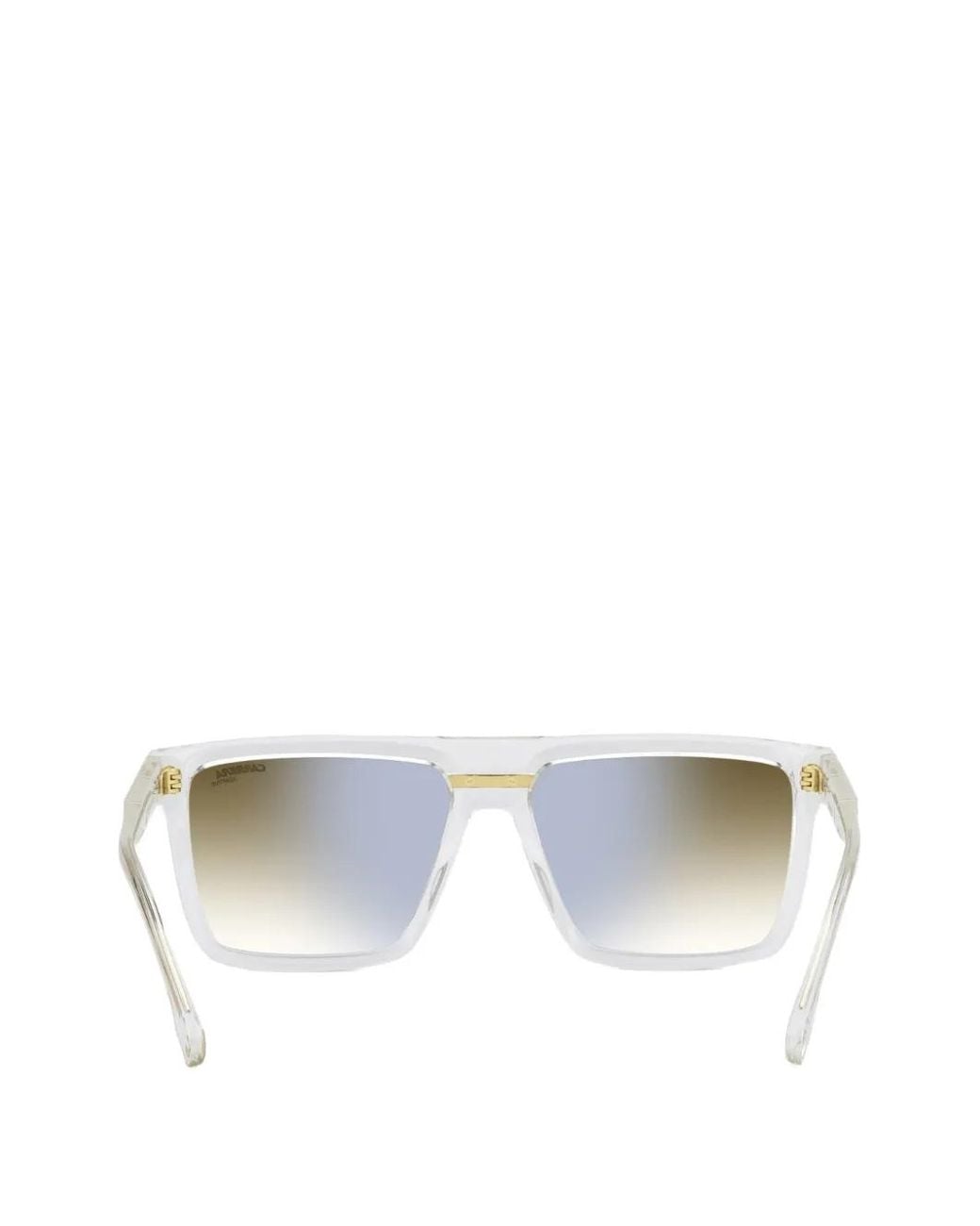 Carrera White Victory Square-Frame Sunglasses for men