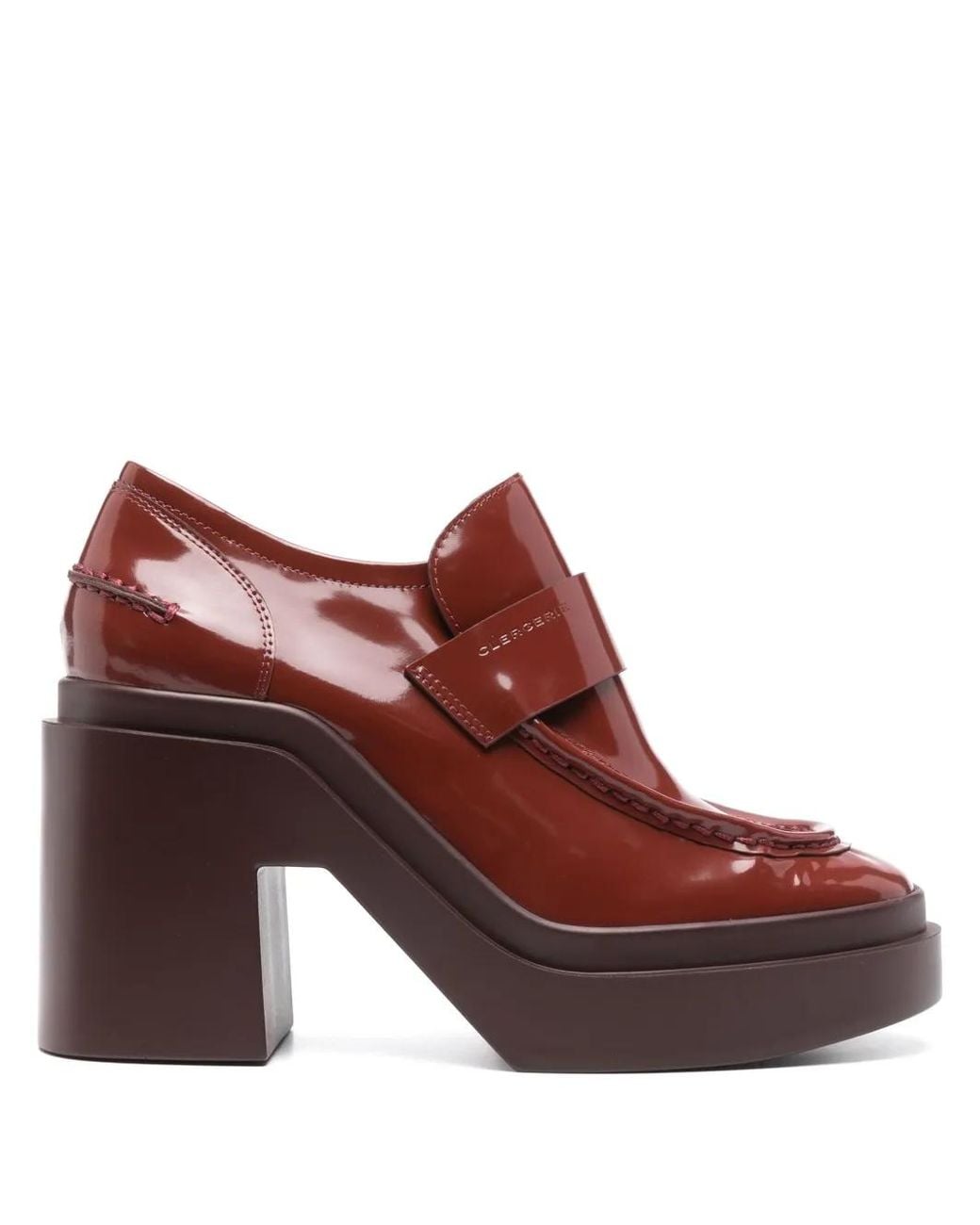 Robert Clergerie Brown 100Mm Netta Loafers