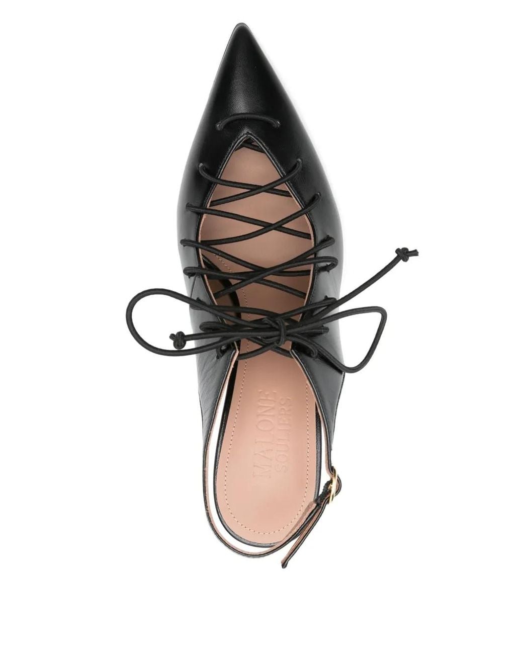 Malone Souliers Black 95Mm Alia Pumps
