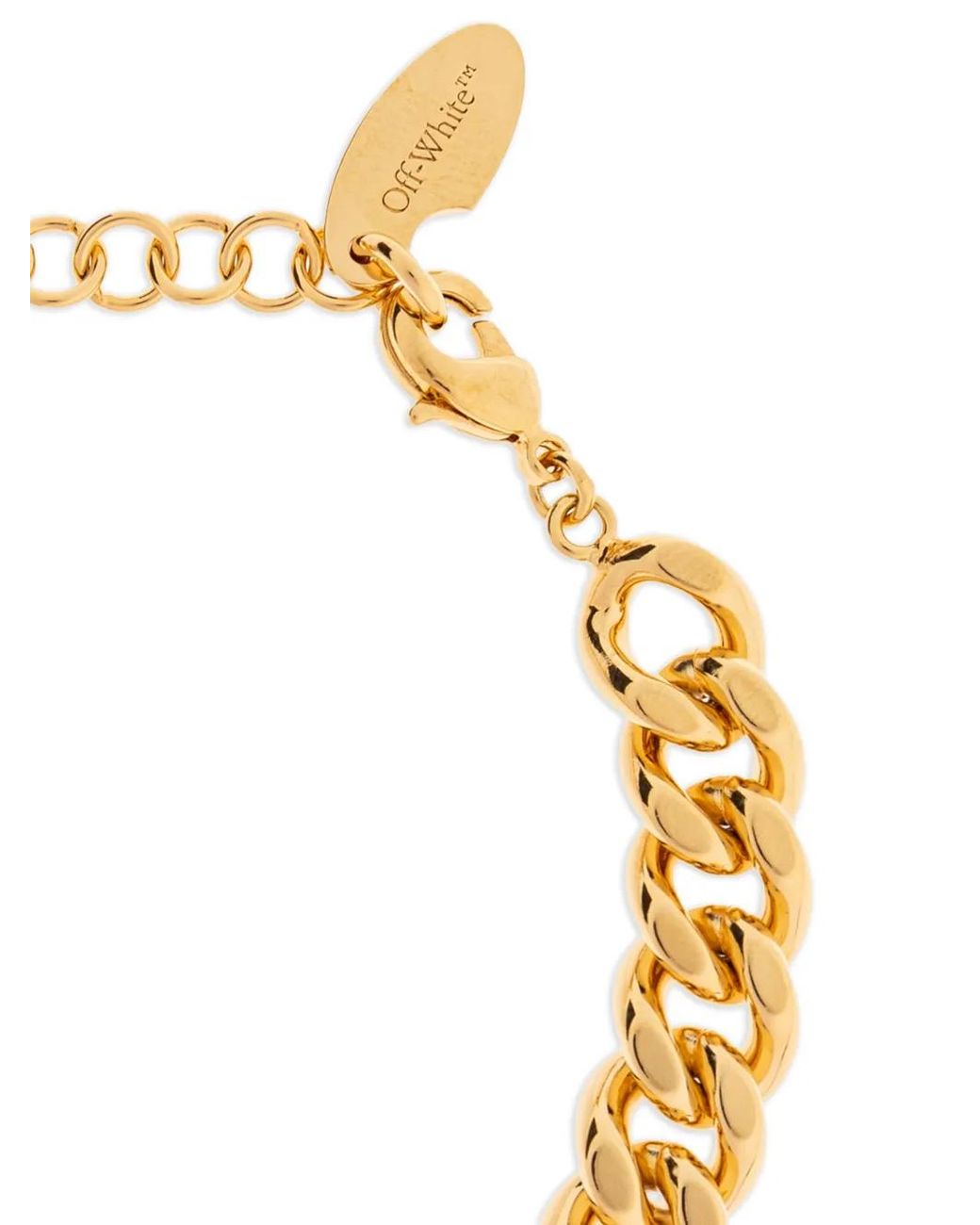 Off-White c/o Virgil Abloh Metallic Round Arrow Bracelet
