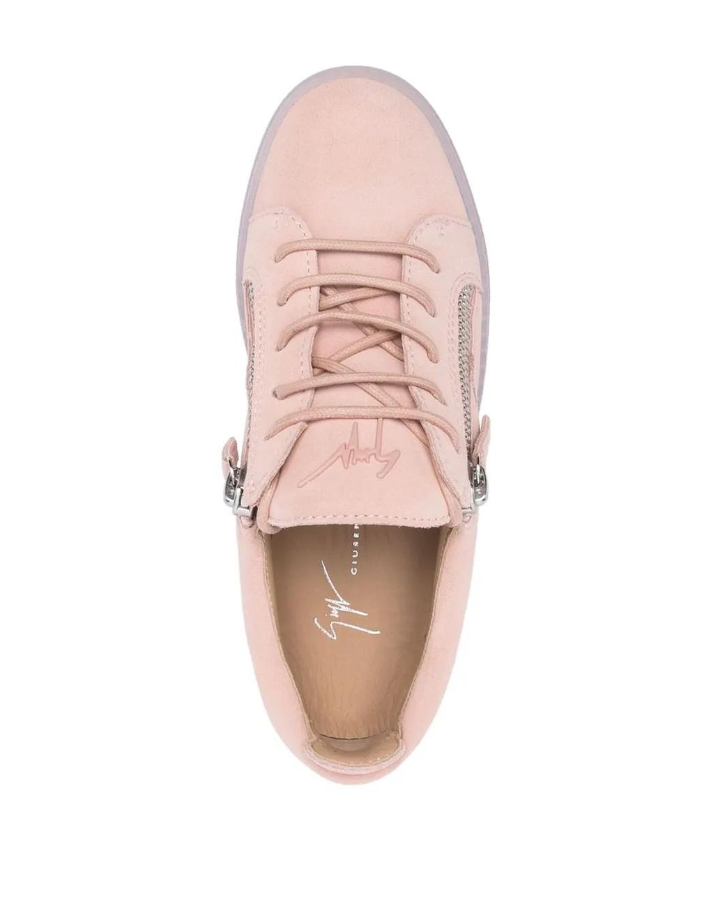 Giuseppe Zanotti Pink May Lond Sneakers