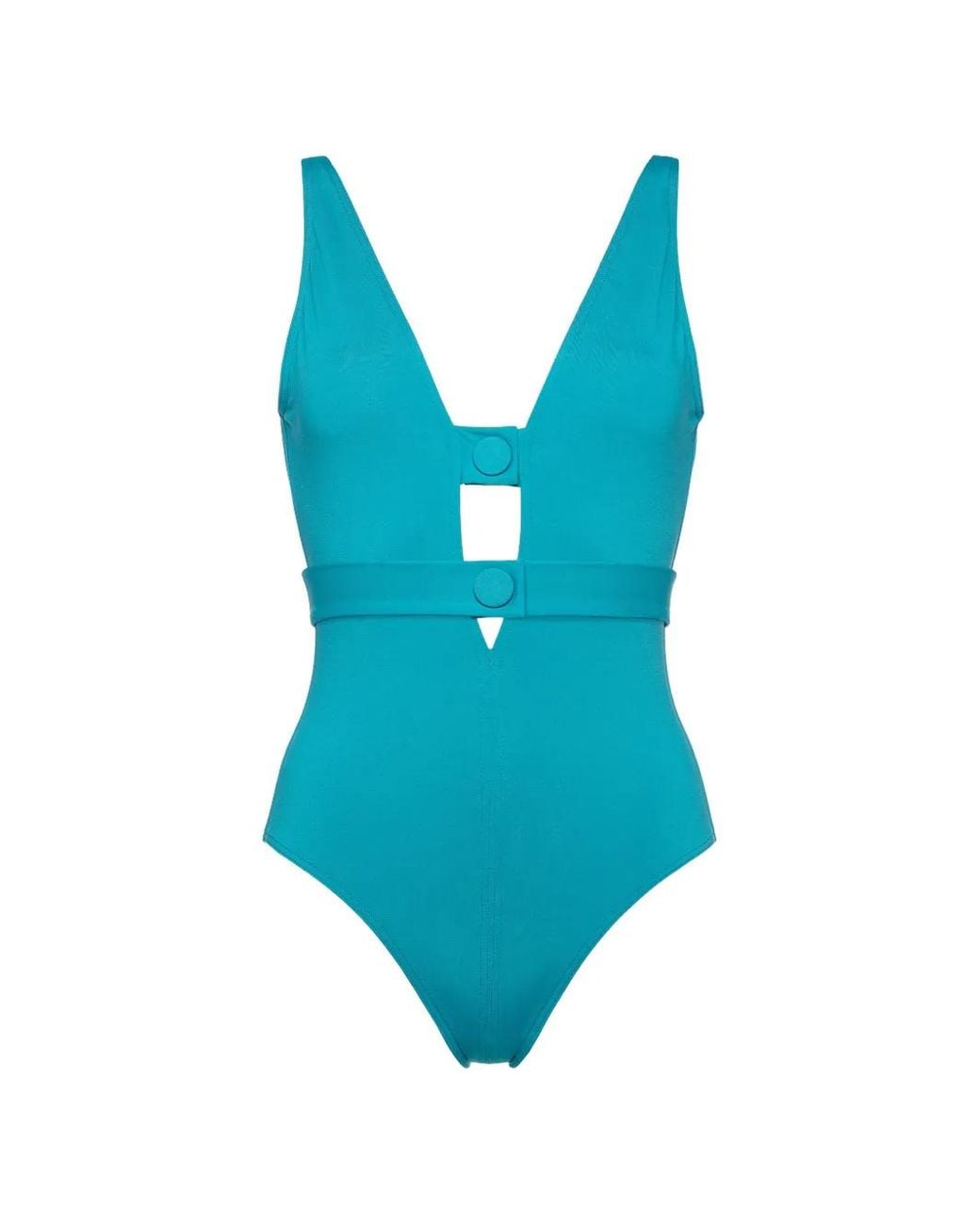 Eres Blue Exception V-Neckline Swimsuit