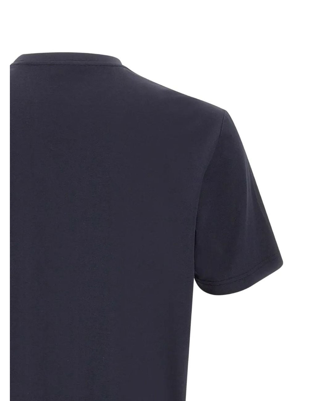 Diktat T-Shirt Met Ronde Hals in het Blue voor heren