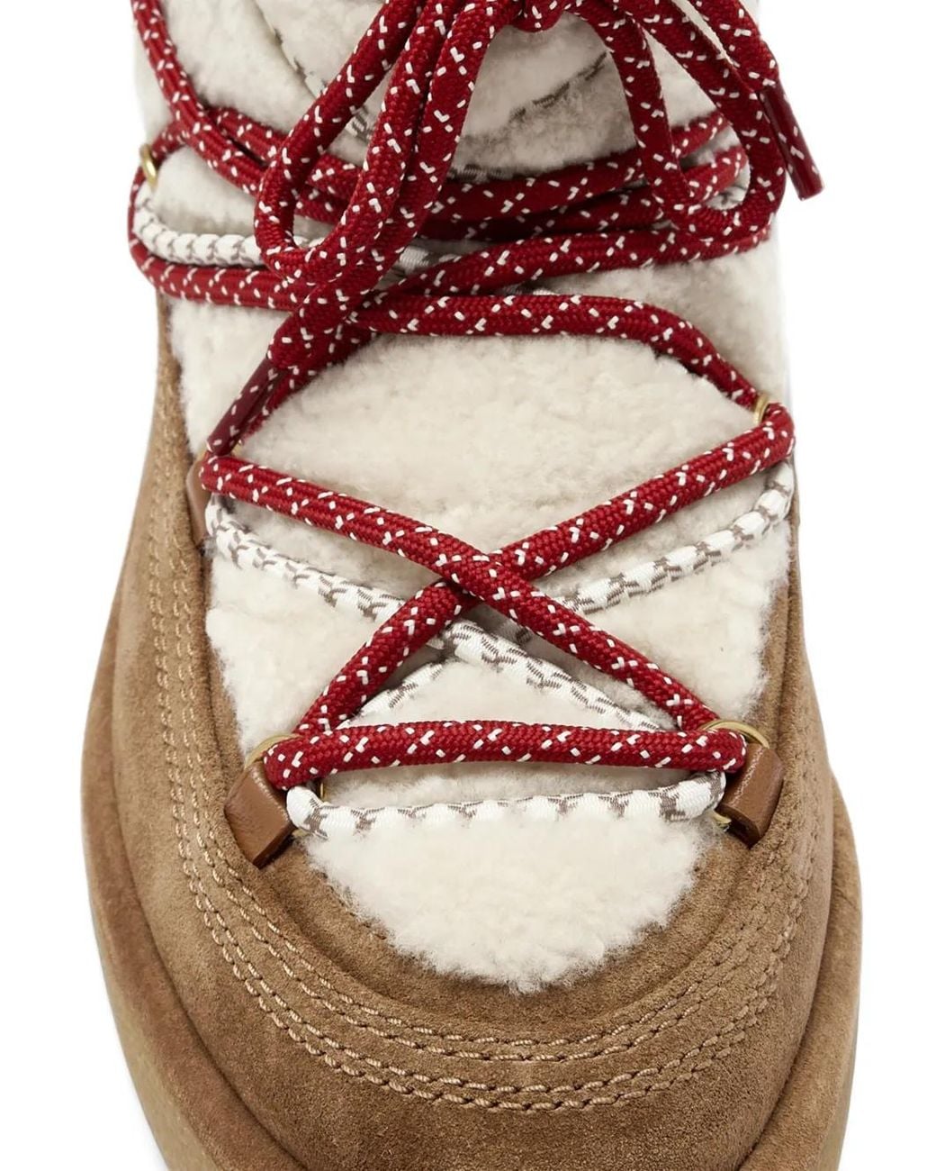 Veronica Beard Brown Kirsta Shearling-Panel Boots