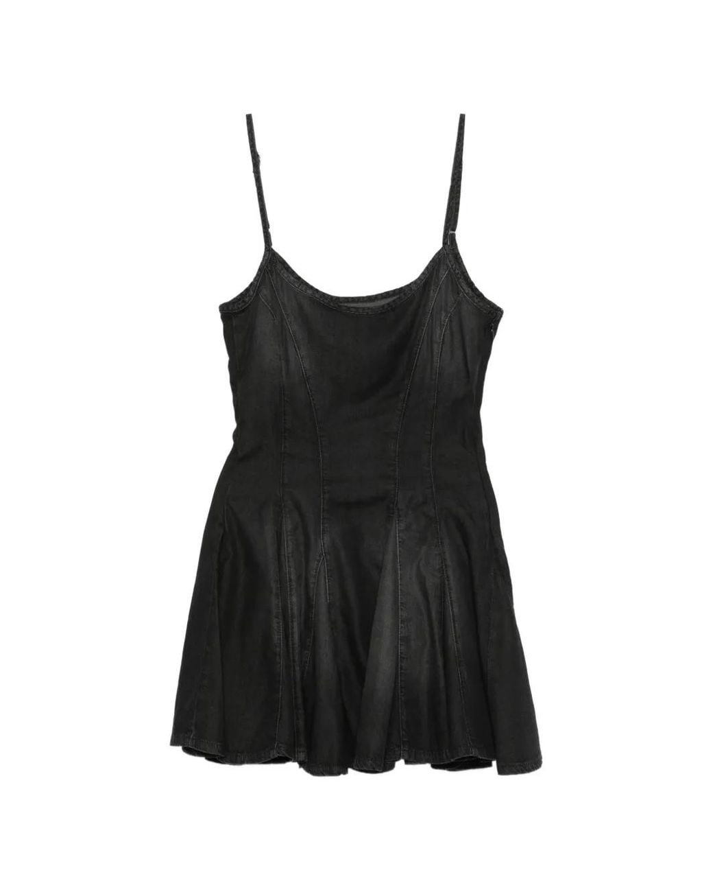 DIESEL Black Denim Mini Dress