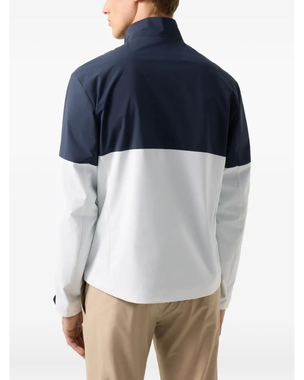 Bogner Blue Colour-Block Bolek Performance Jacket for men