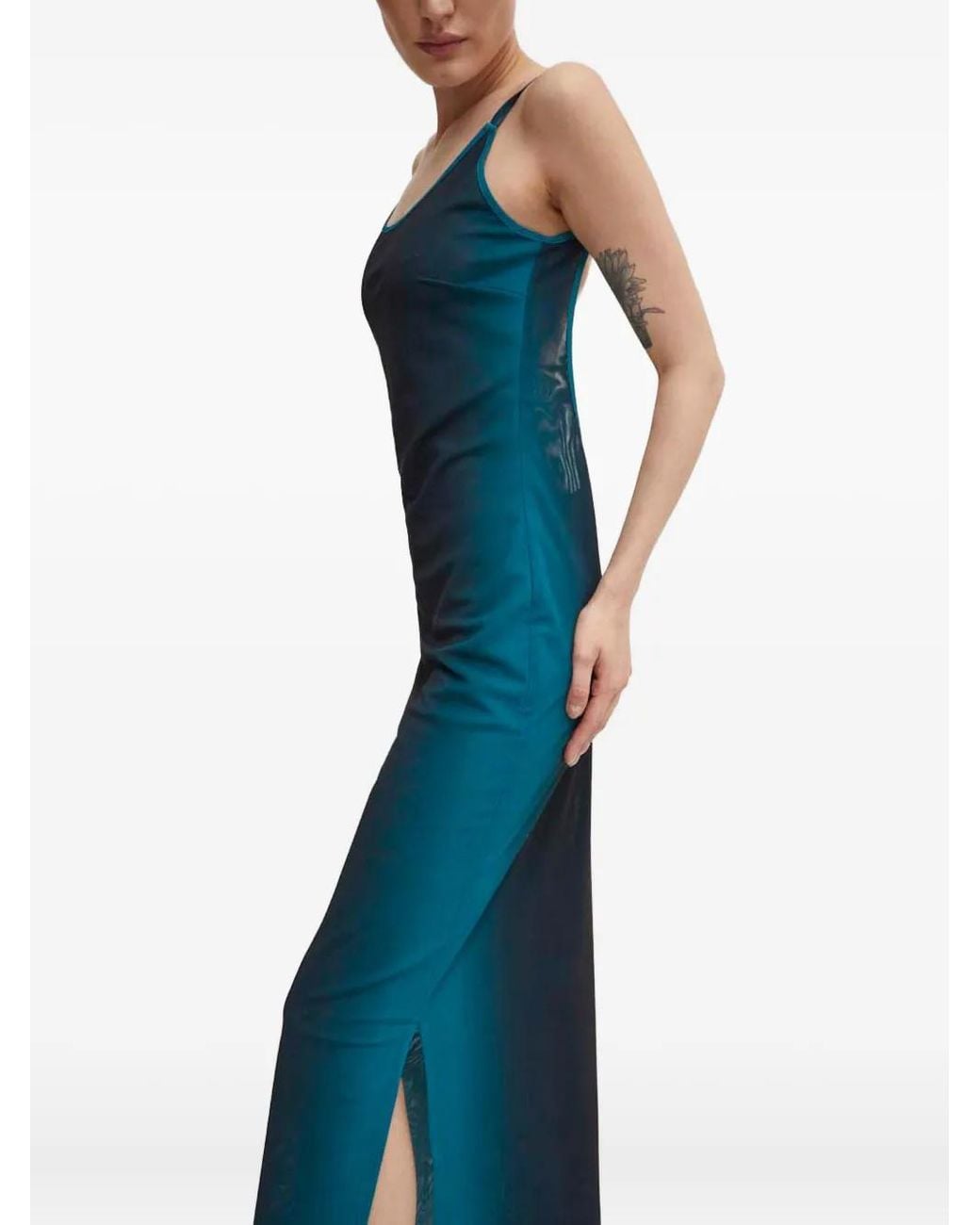 Won Hundred Blue Sleeveless Maxi Dress