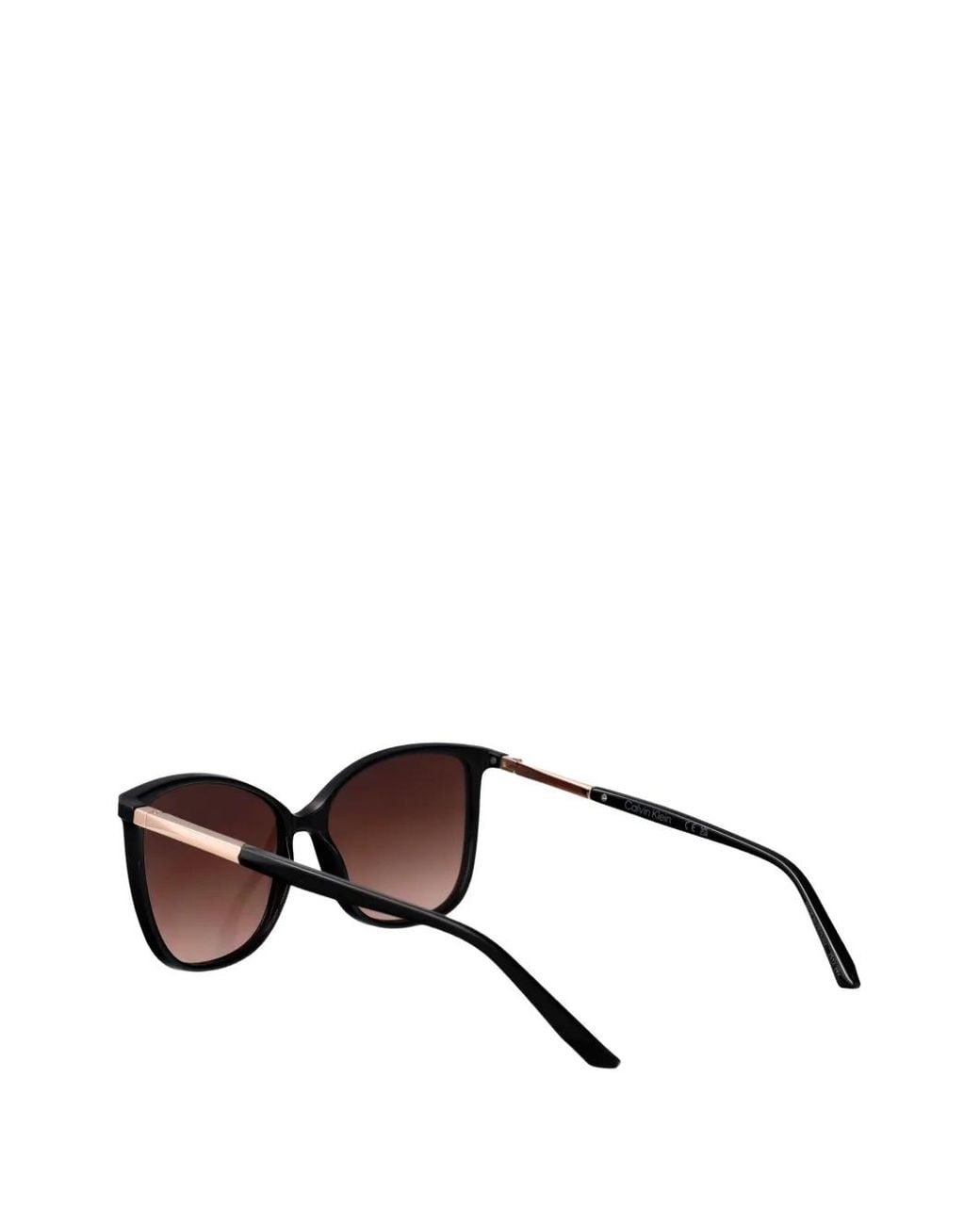 Calvin Klein Brown Square-Frame Sunglasses
