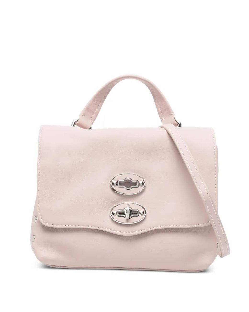 Zanellato Pink Postina Turn-Lock Tote Bag