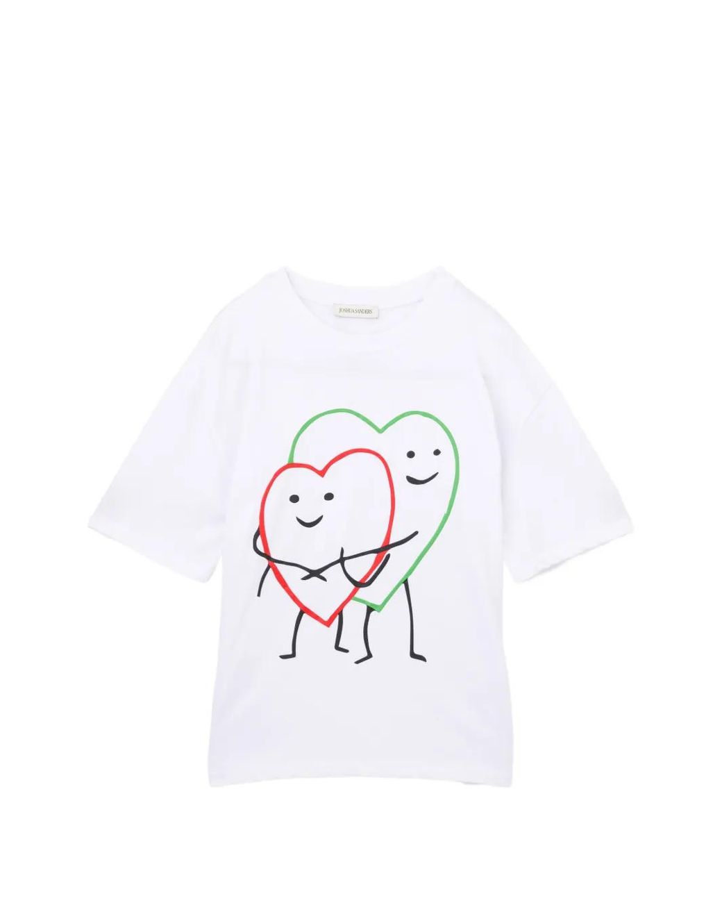 Joshua Sanders White Graphic-Print T-Shirt