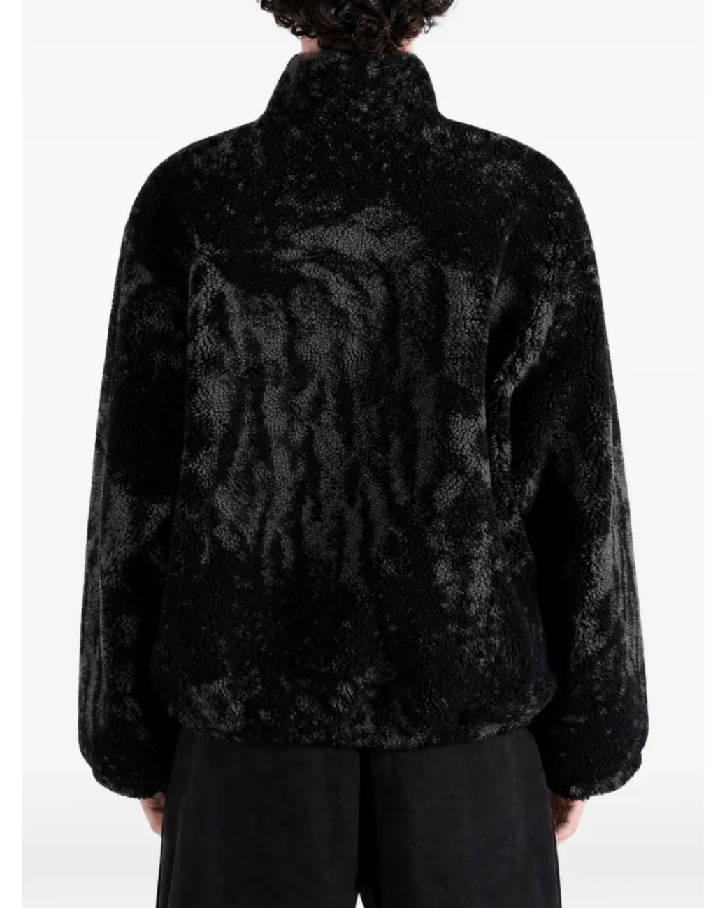 Roa Black Veste Ewe En Polaire Effet Fourrure