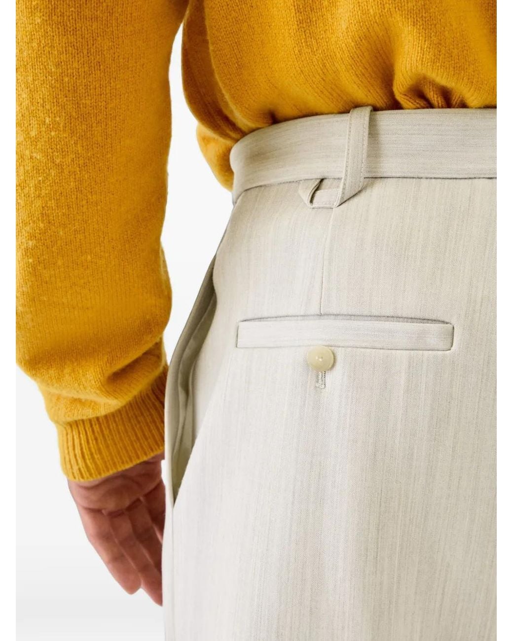 Jacquemus Natural The Citta Pants for men