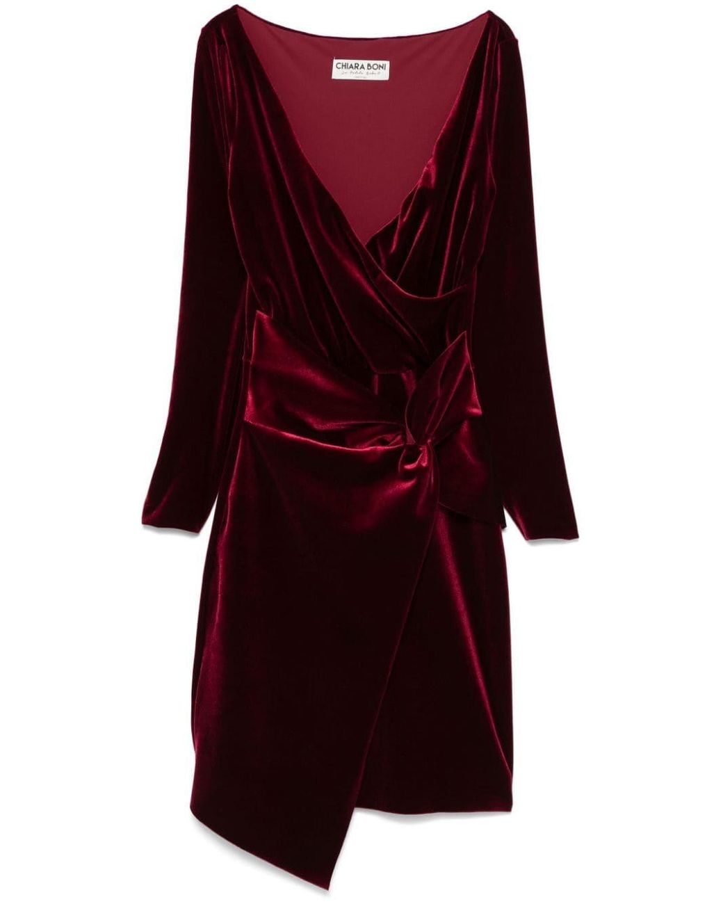 La Petite Robe Di Chiara Boni Axas Mini Dress in Red Lyst UK