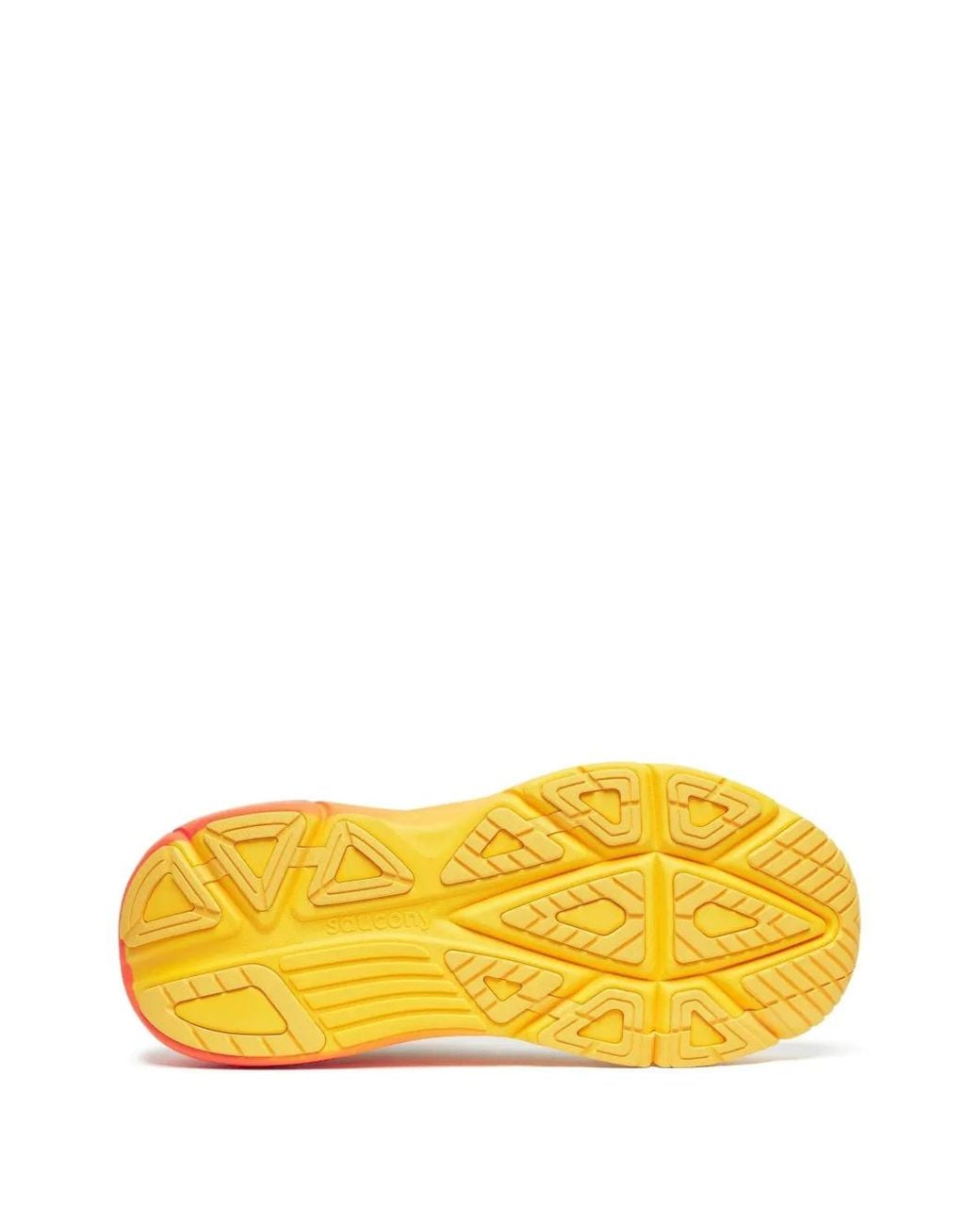 Saucony White Guide 19 Lace-Up Sneakers for men