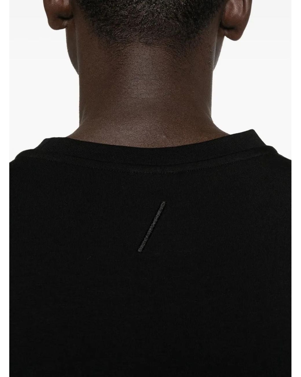 Thom Krom Black Short Sleeve T-Shirt for men