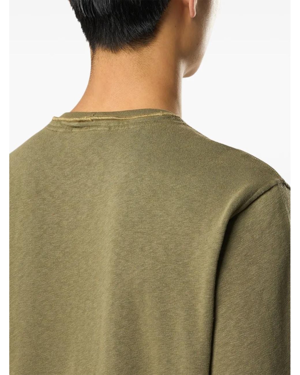 Sudadera Con Parche Del Logo Stone Island de hombre de color Green
