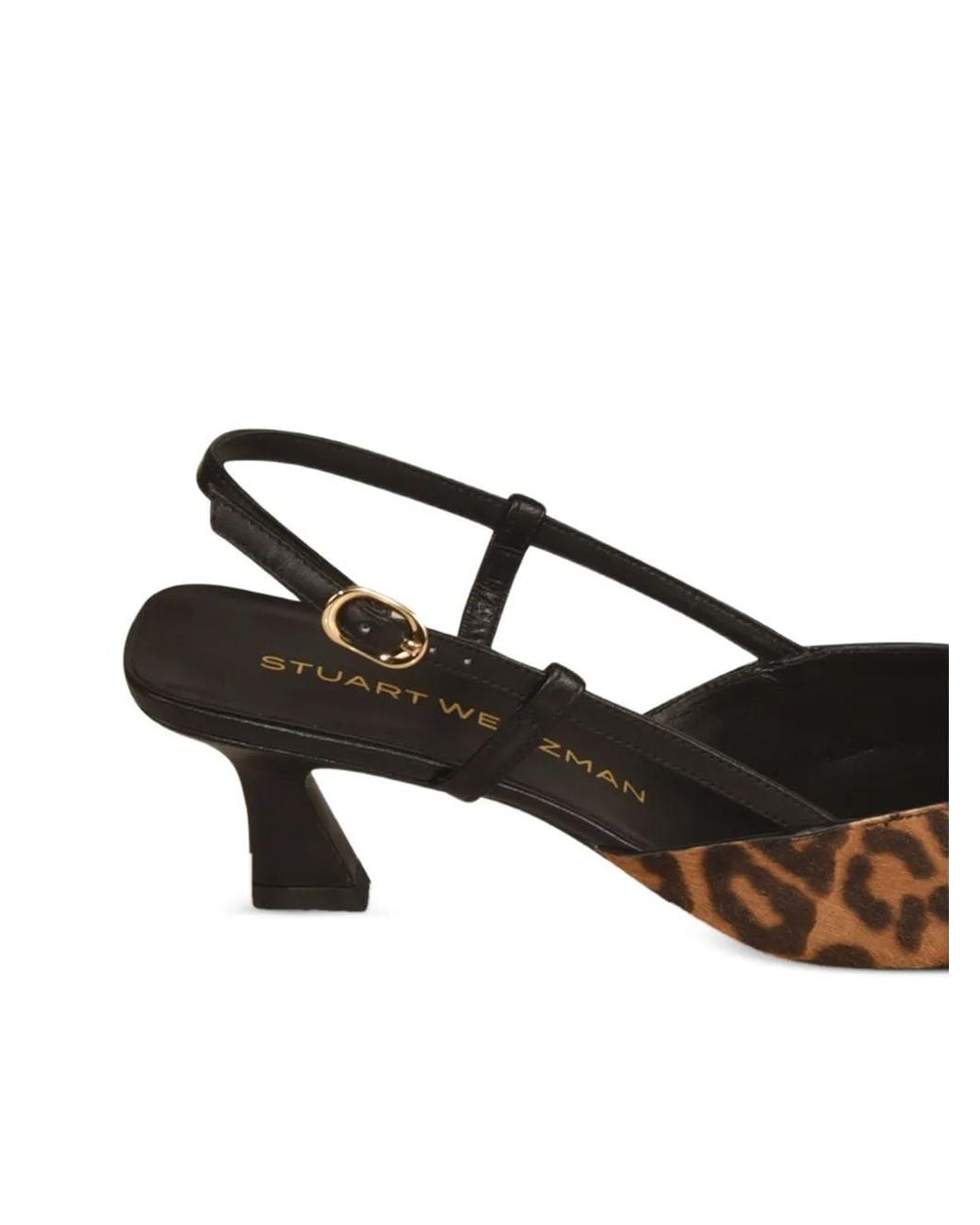 Stuart Weitzman Brown 50Mm Vinnie Slingback Pumps