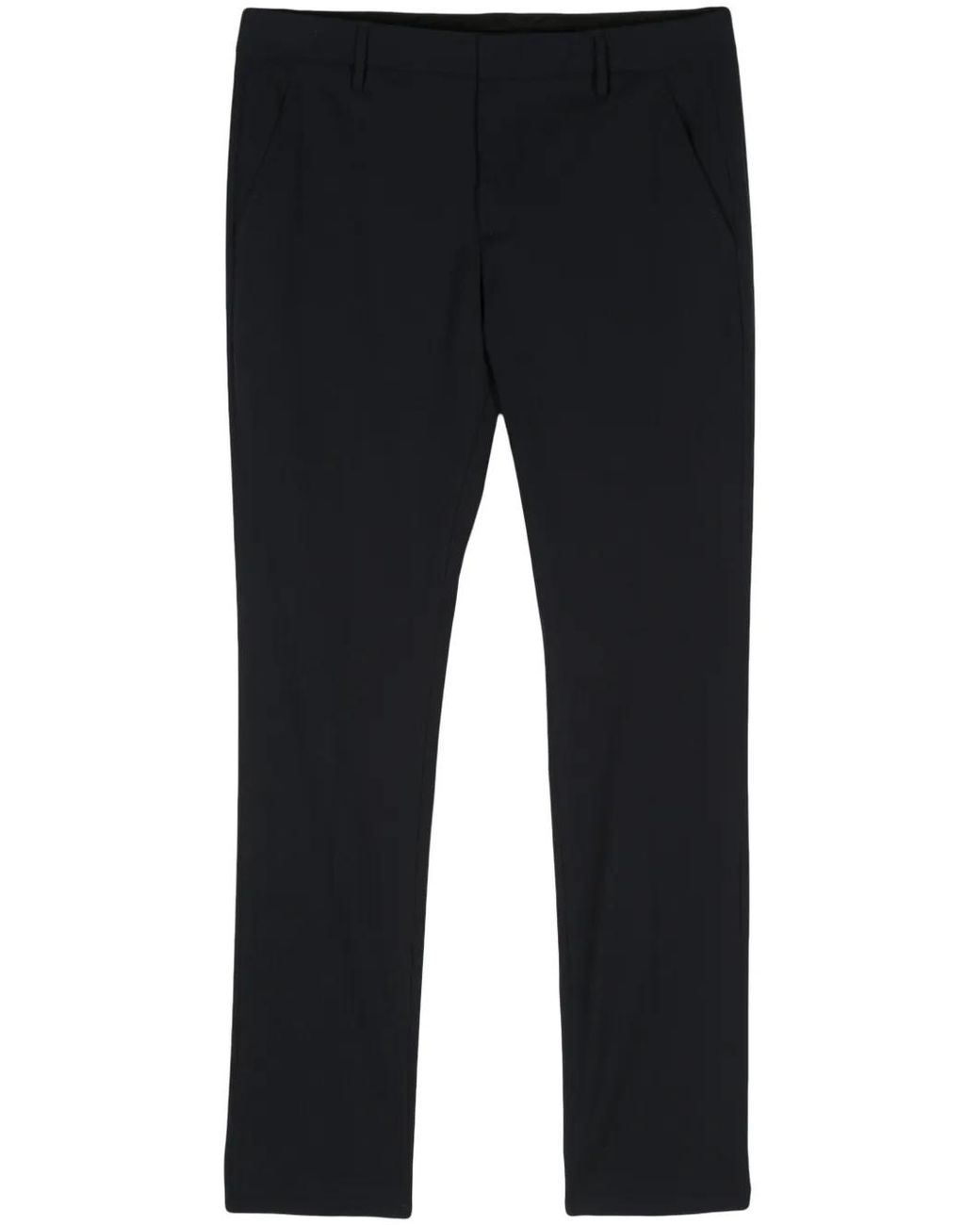 Dondup Blue Gaubert Slim-Fit Trousers for men