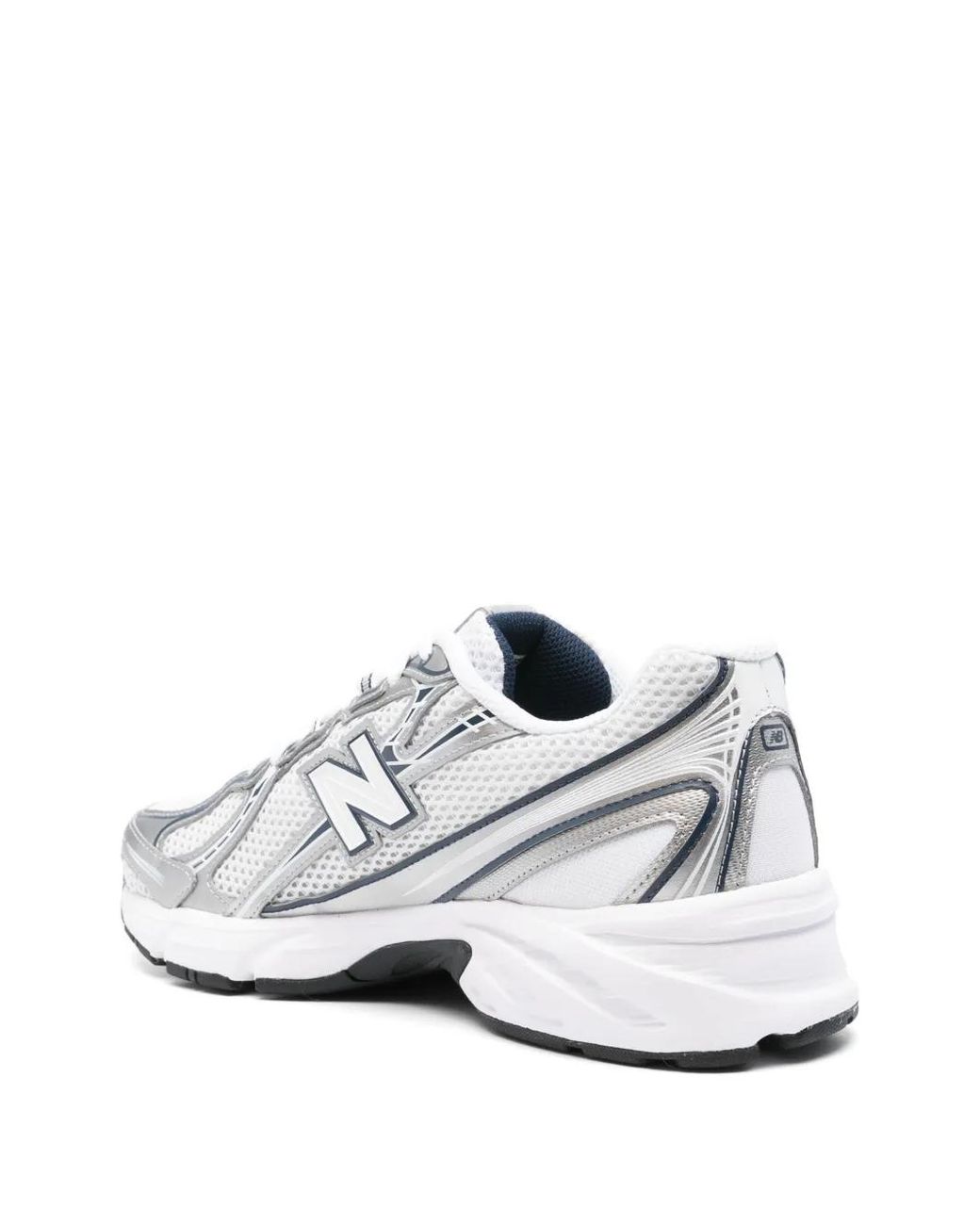 New Balance White 740 Sneakers