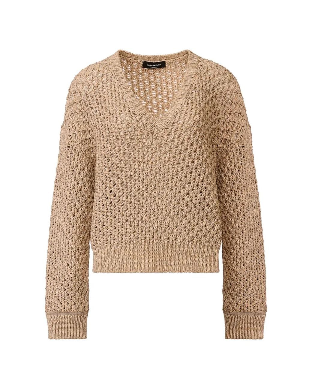 Fabiana Filippi Natural Cotton Sweater