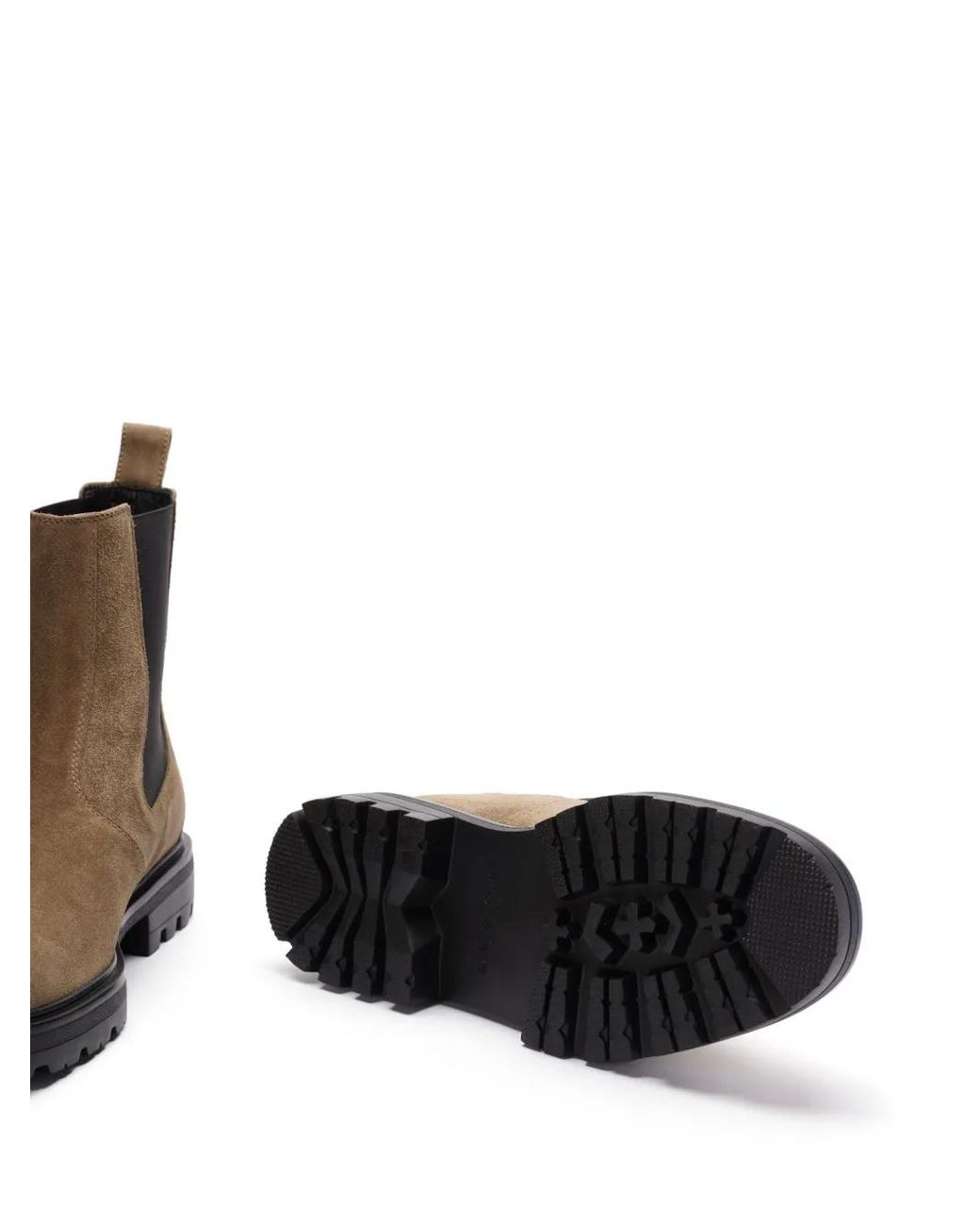 Hogan Brown H673 Chelsea Ankle Boots for men