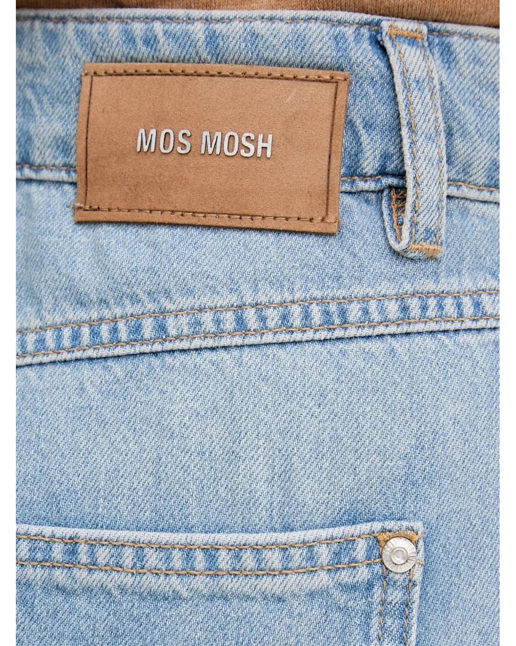 Mos Mosh Blue Mmnorlan Esma Wide-Leg Jeans