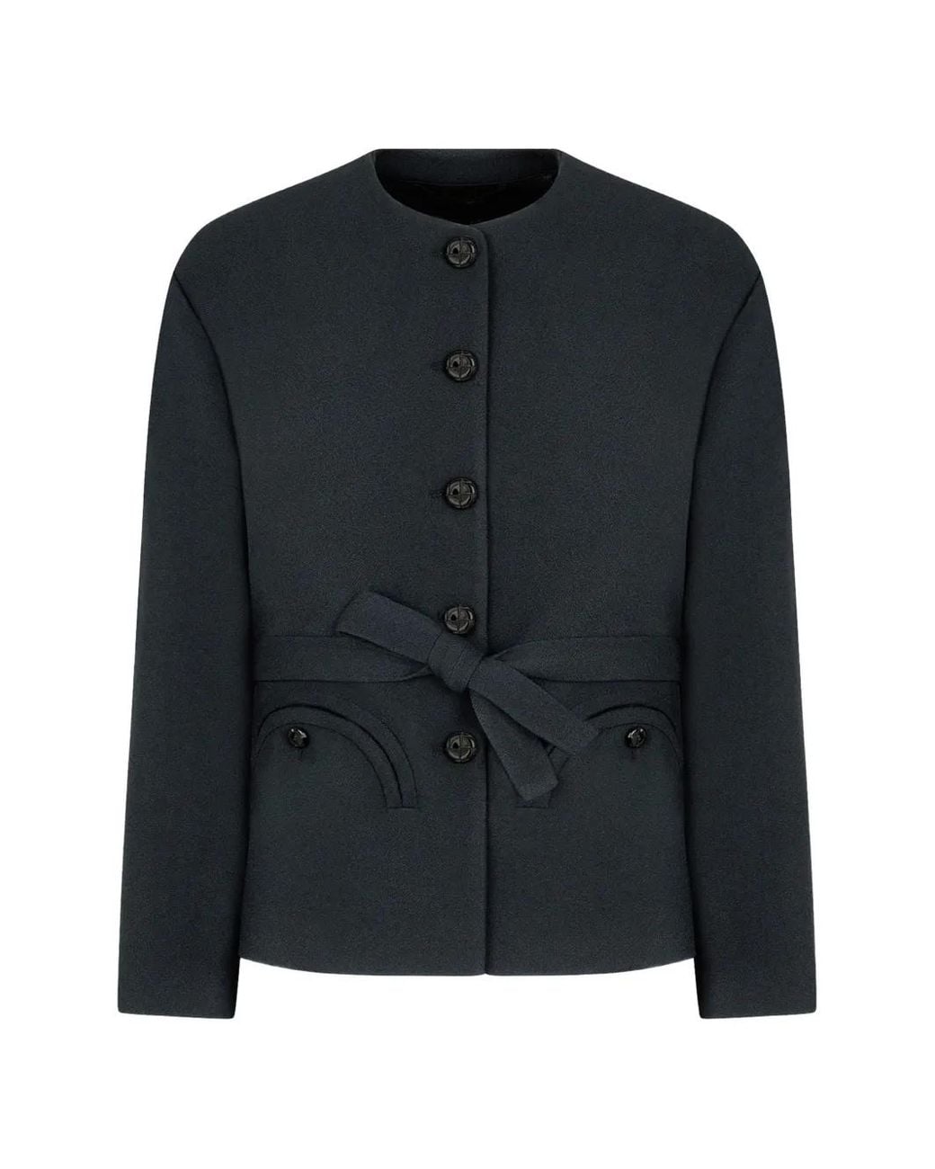 Blazé Milano Black Dales Belted Jacket