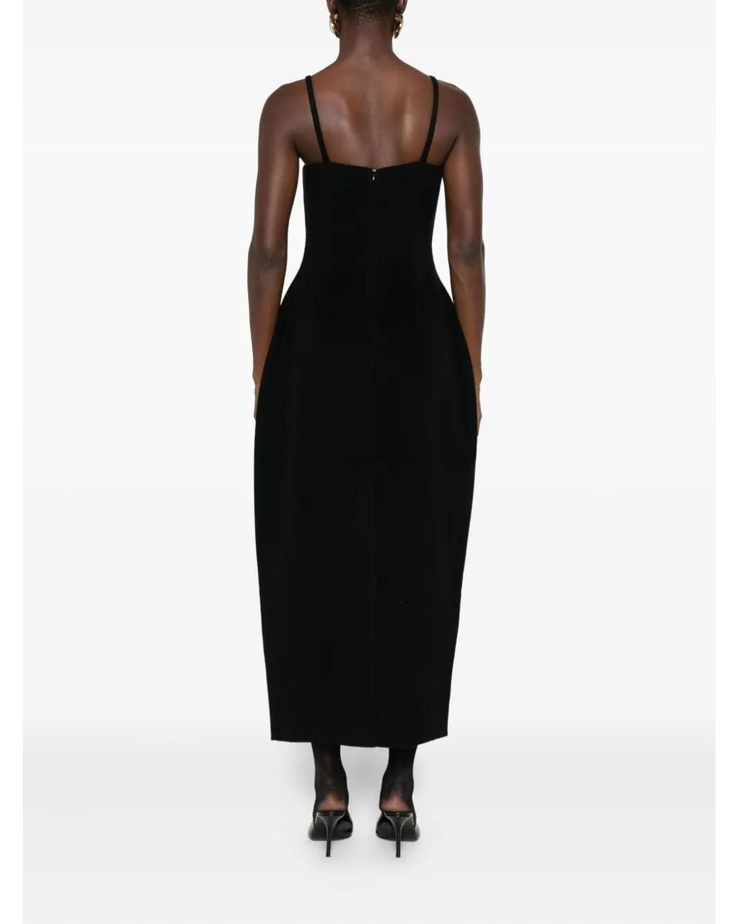 Robe À Design Structuré Rohe en coloris Black