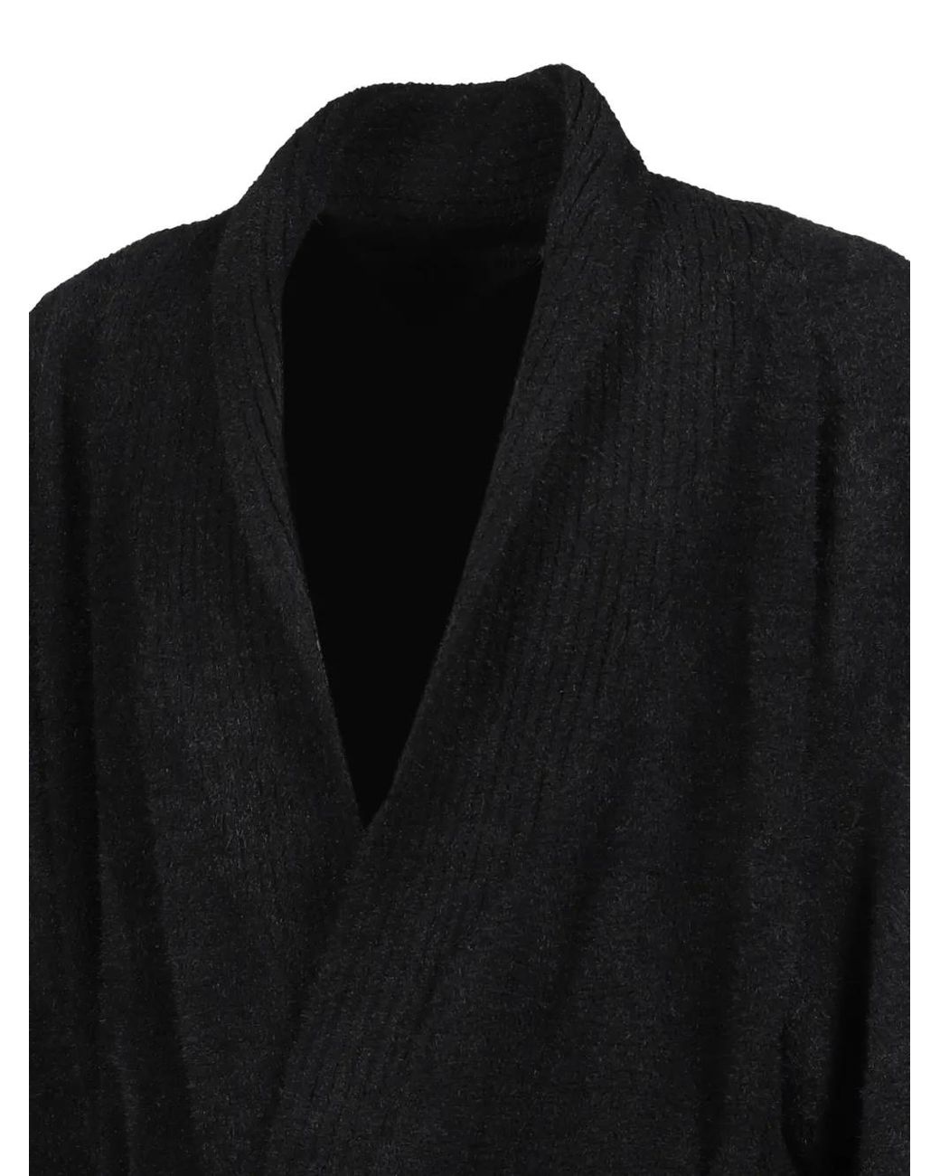 MASTERMIND WORLD Black Lounge Skull-Motif Robe for men