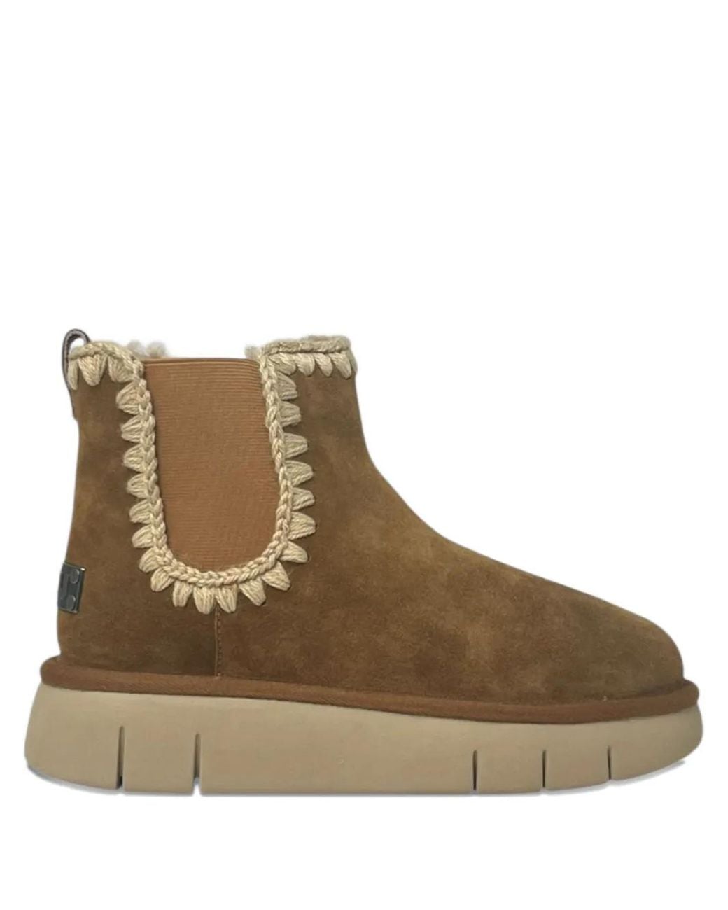 Mou Brown Bounce Boots