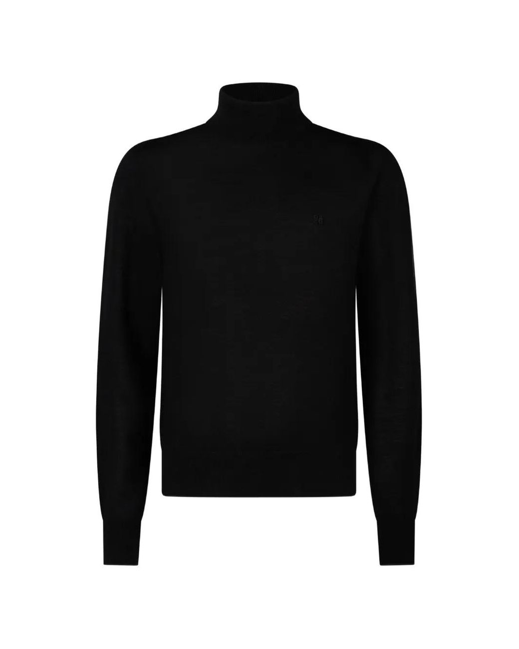 DSquared² Black D2 Upside Down Turtleneck Pullover for men