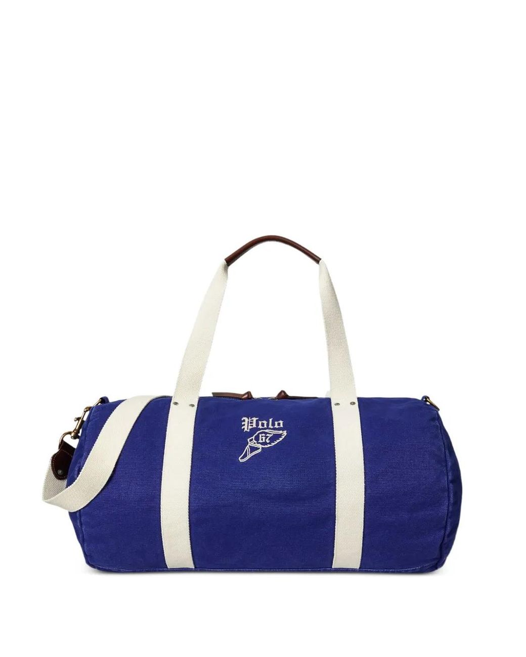 Polo Ralph Lauren Blue Canvas Holdall for men