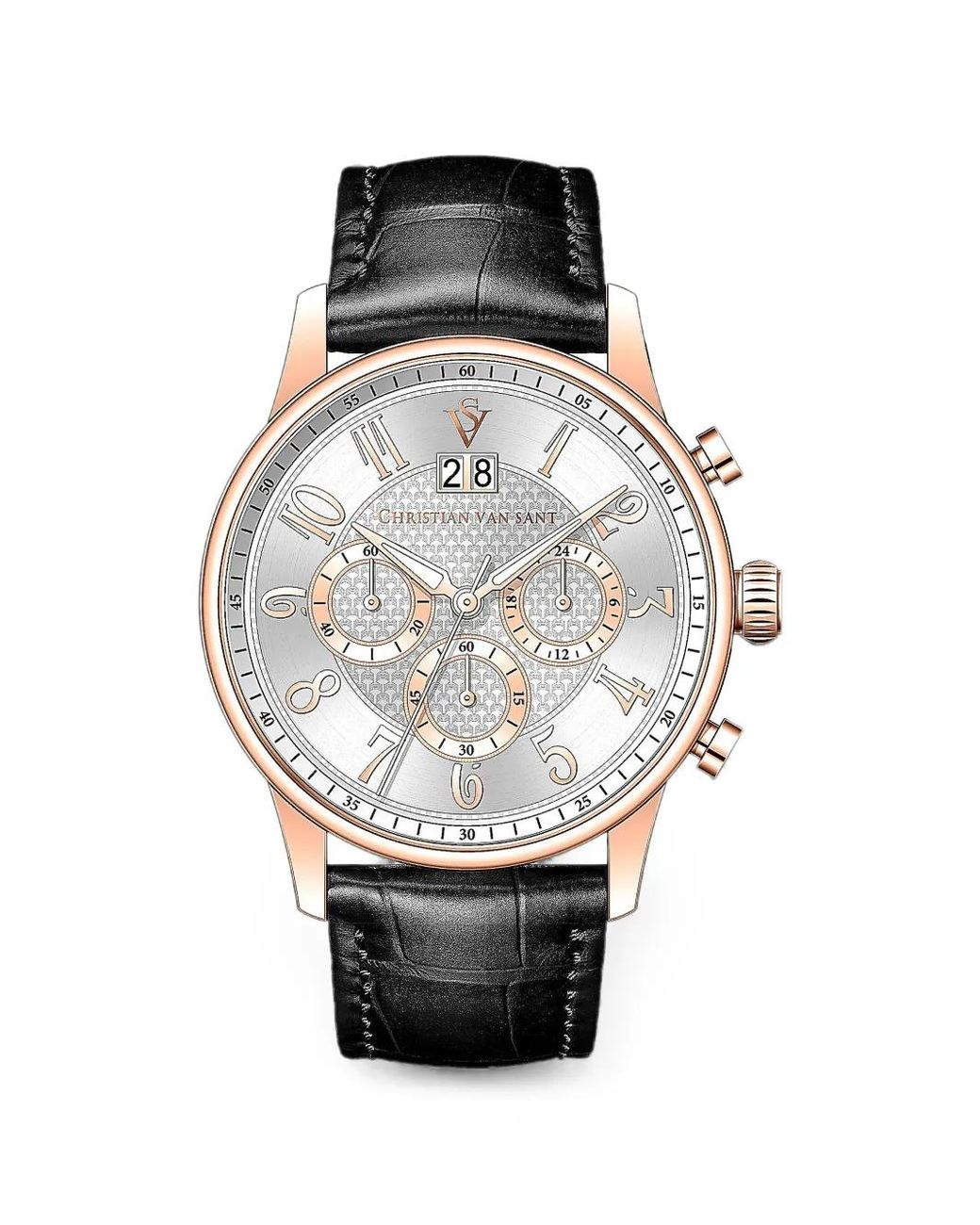 Christian Van Sant Gray Montre Heritage Mm for men