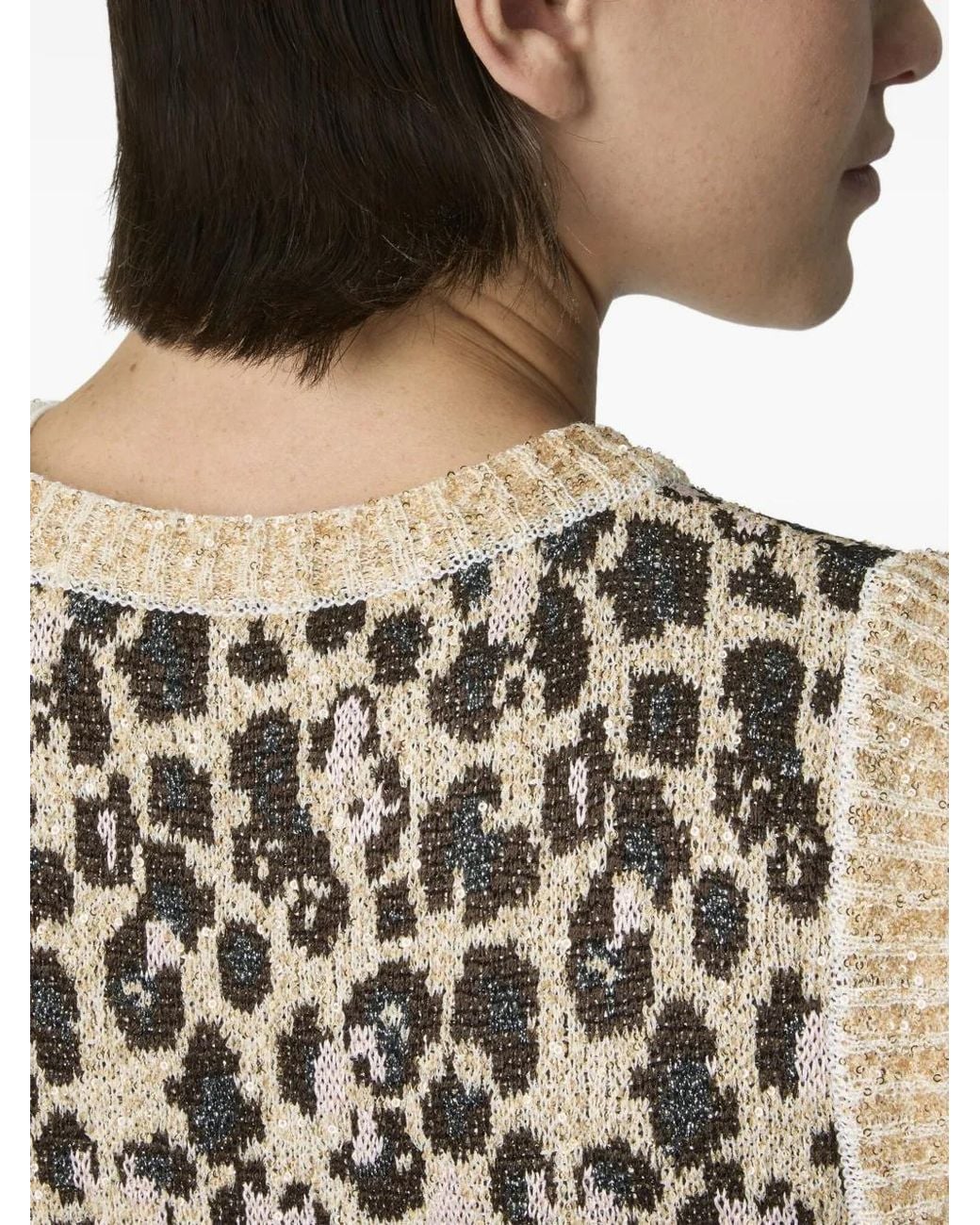 Missoni Black Animal-Print Sleeveless Vest