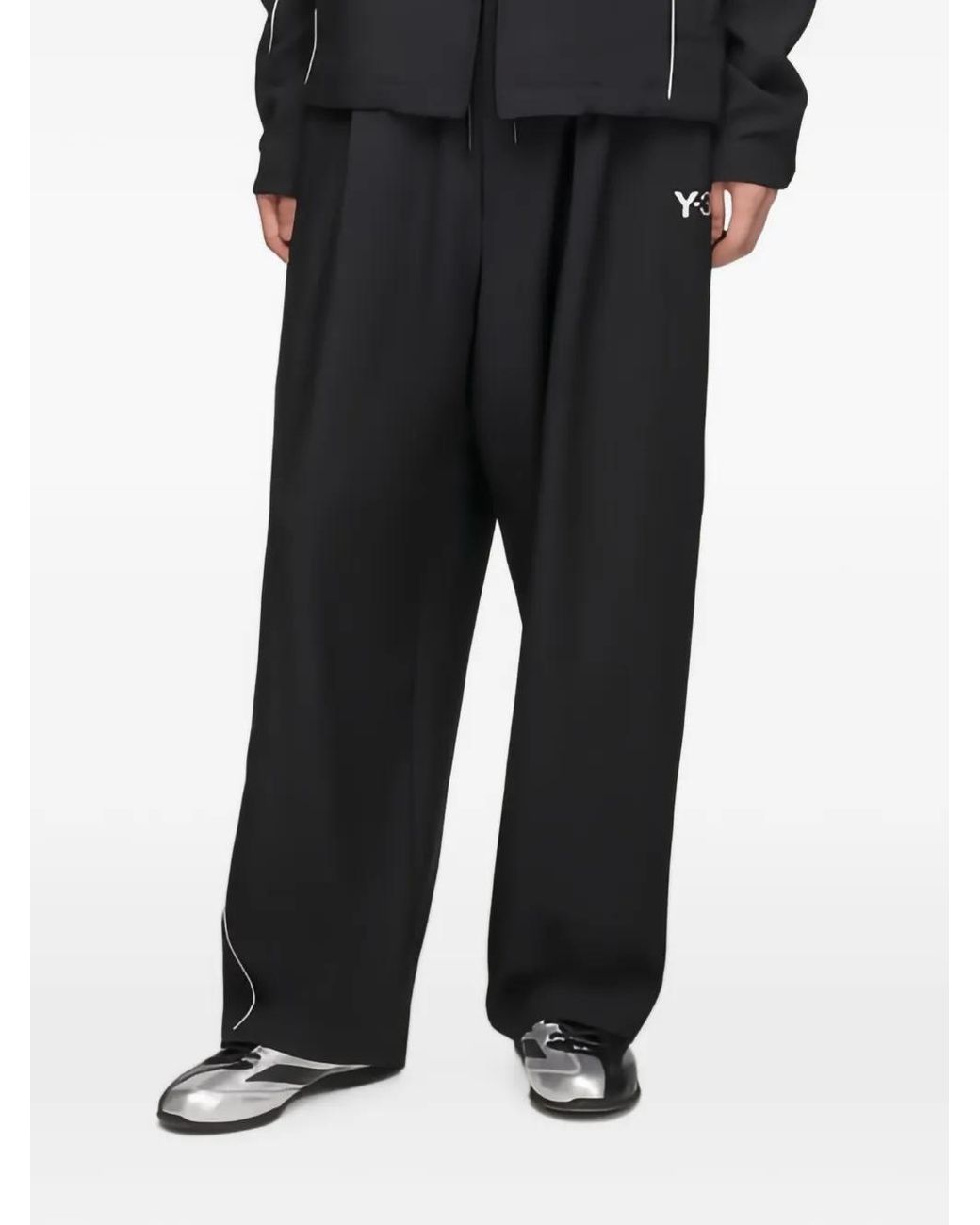 Y-3 Black Pantalon De Jogging Mercedes-Amg Petronas Formule 1 for men