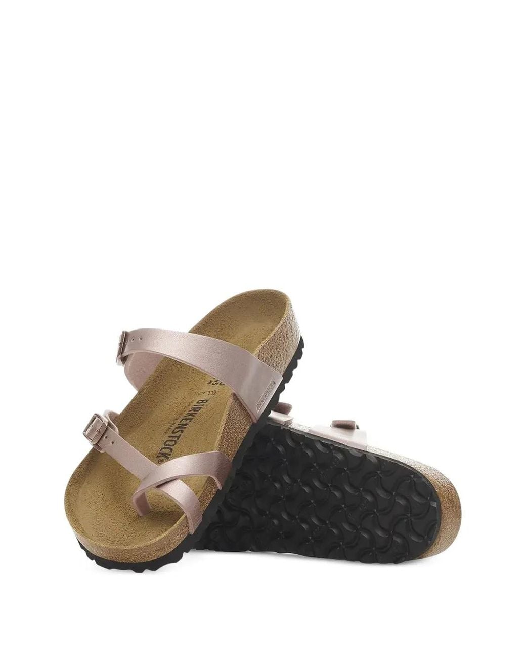 Birkenstock White Sandales Mayari À Boucle