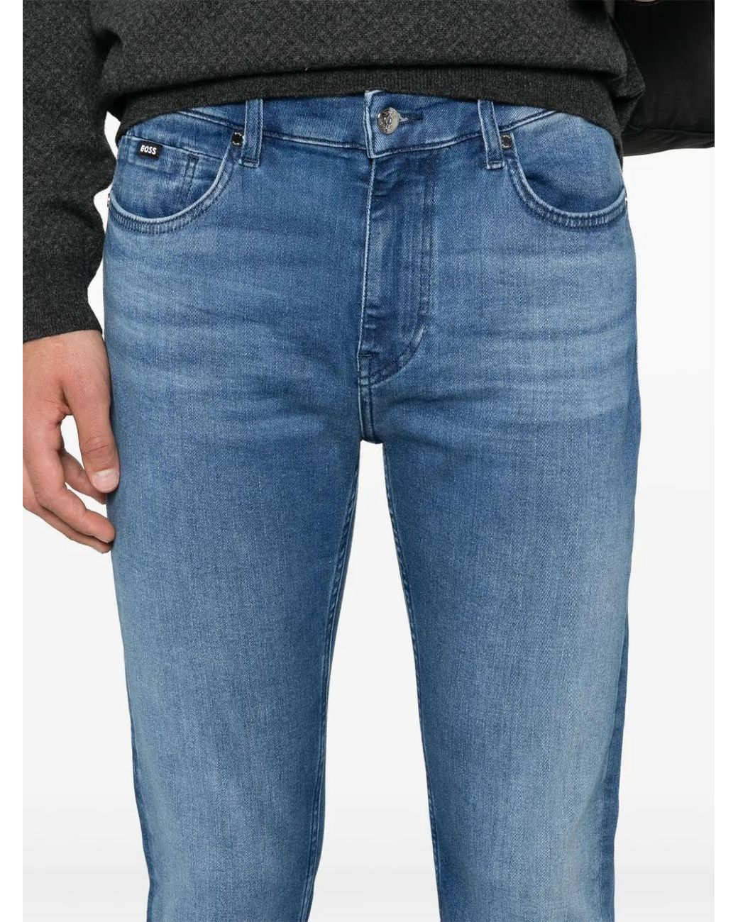 Boss Blue Delaware Jeans for men