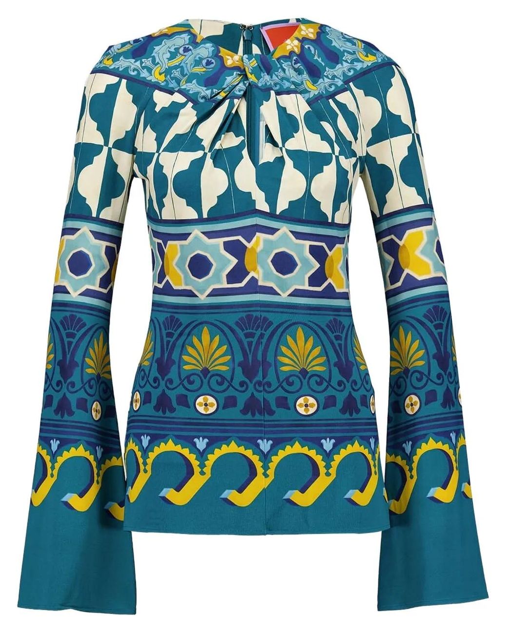 LaDoubleJ Blue Superflare Blouse