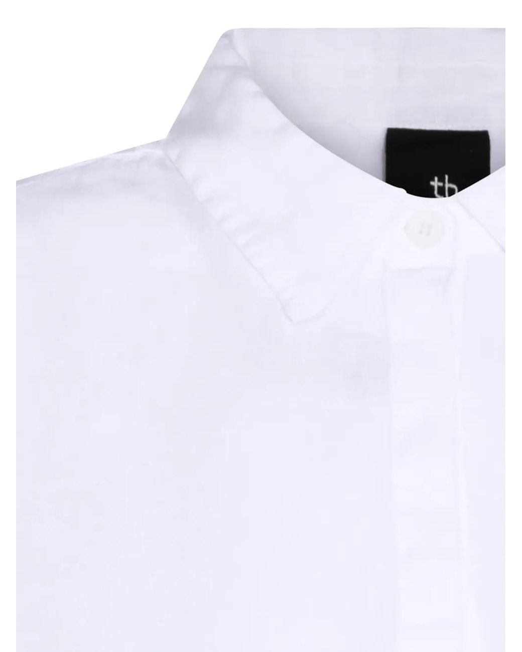 Thom Krom White Buttoned Shirt
