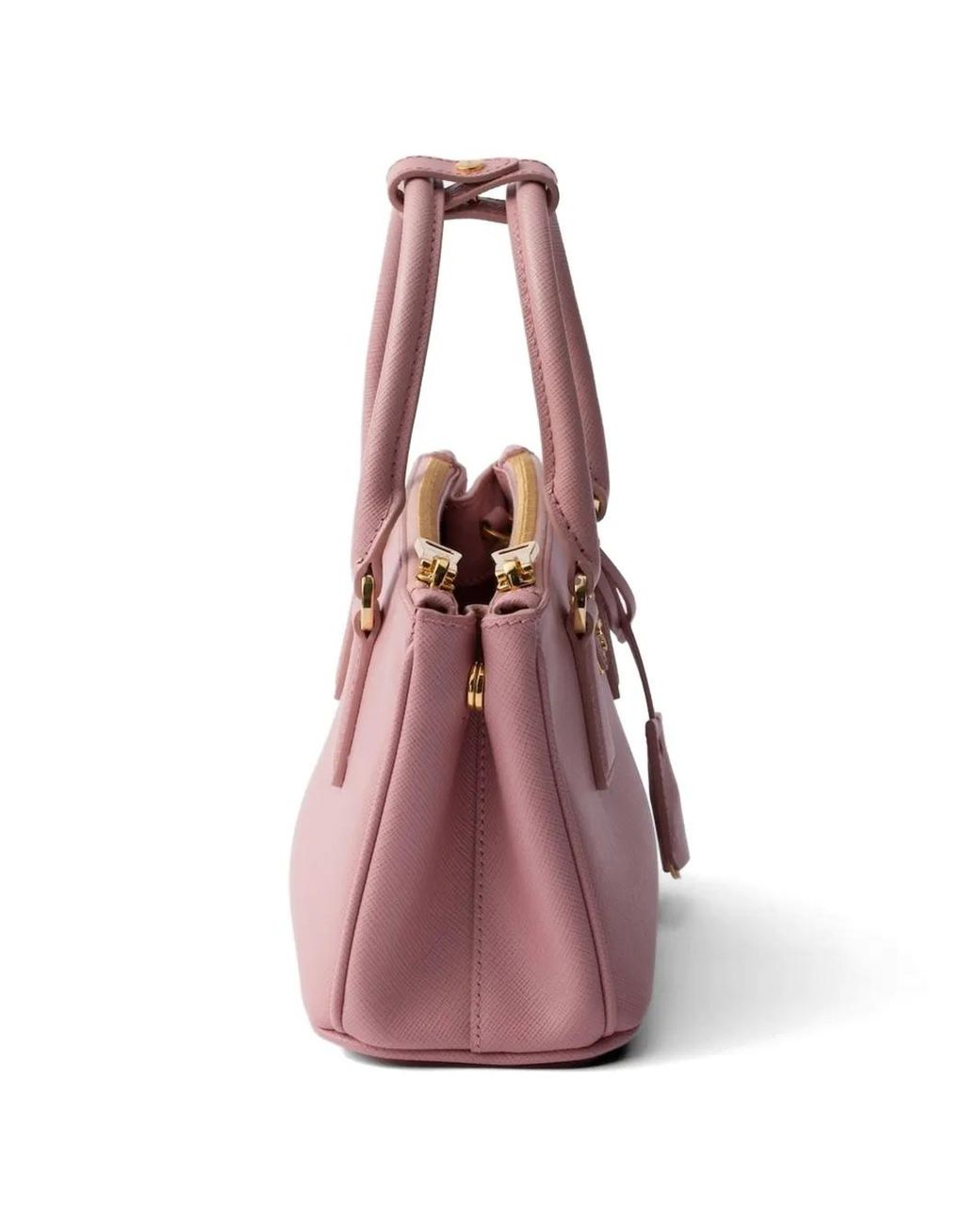 Prada Pink Mini Galleria Tote Bag